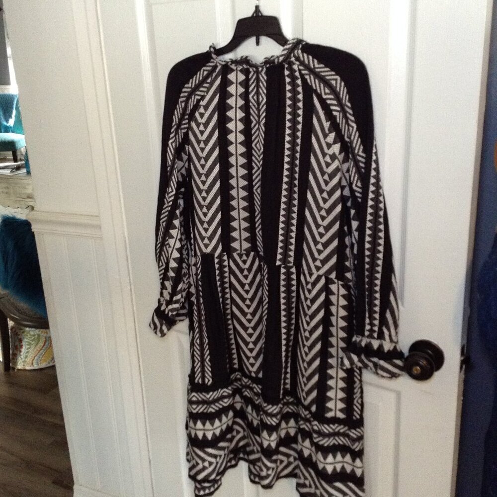 Anthropologie Dominque "MP" Tribal Tunic Dress; Coachella, Boho, Hippie: (MAEVE) - Picture 5 of 8
